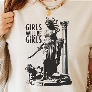 Girls Will Be Girls Medusa Shirt